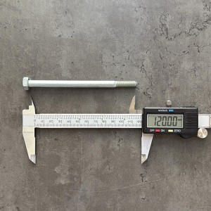 Болт М8х120х1,25 ГОСТ 7798-70 класс прочности 8.8 оцинкованный