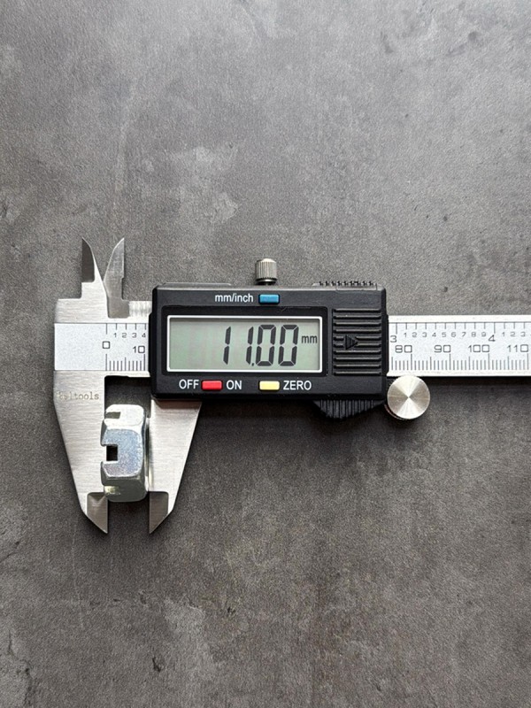 Гайка корончатая, прорезная низкая М16 ГОСТ 5919-73, покрытие цинк