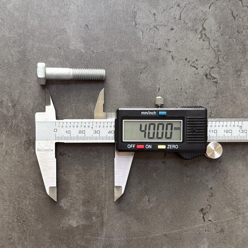 Болт М8х40х1,25 DIN 960 класс прочности 8.8 оцинкованный