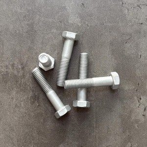 Болт М8х40х1,25 DIN 960 класс прочности 8.8 оцинкованный