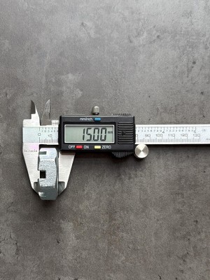 Гайка корончатая, прорезная низкая М27х1,5 ГОСТ 5919-73, класс прочности 10, покрытие цинк