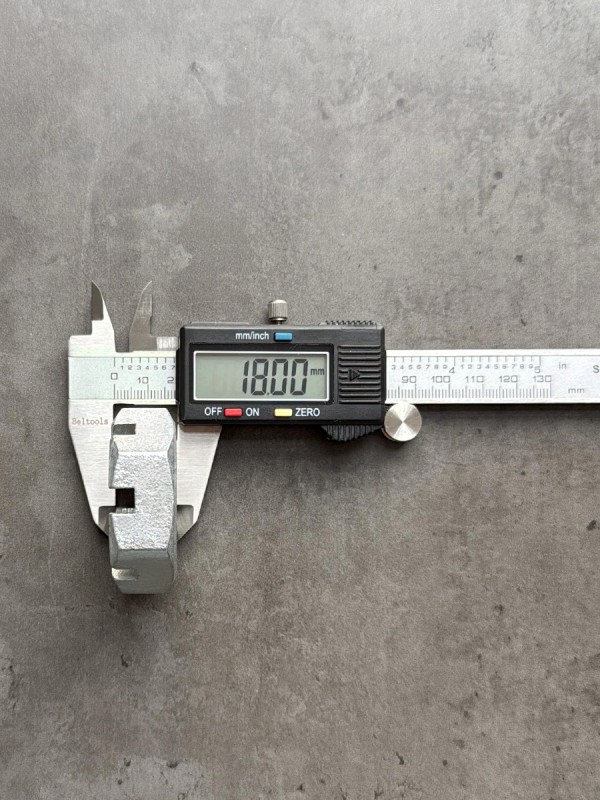 Гайка корончатая, прорезная низкая М30х2 ГОСТ 5919-73, покрытие цинк